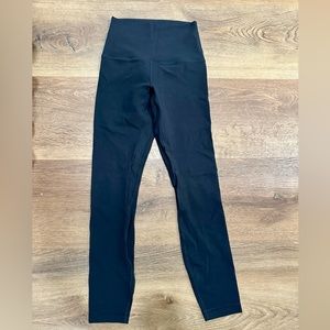 Lululemon high waisted align 25in leggings. Like new. Size 2